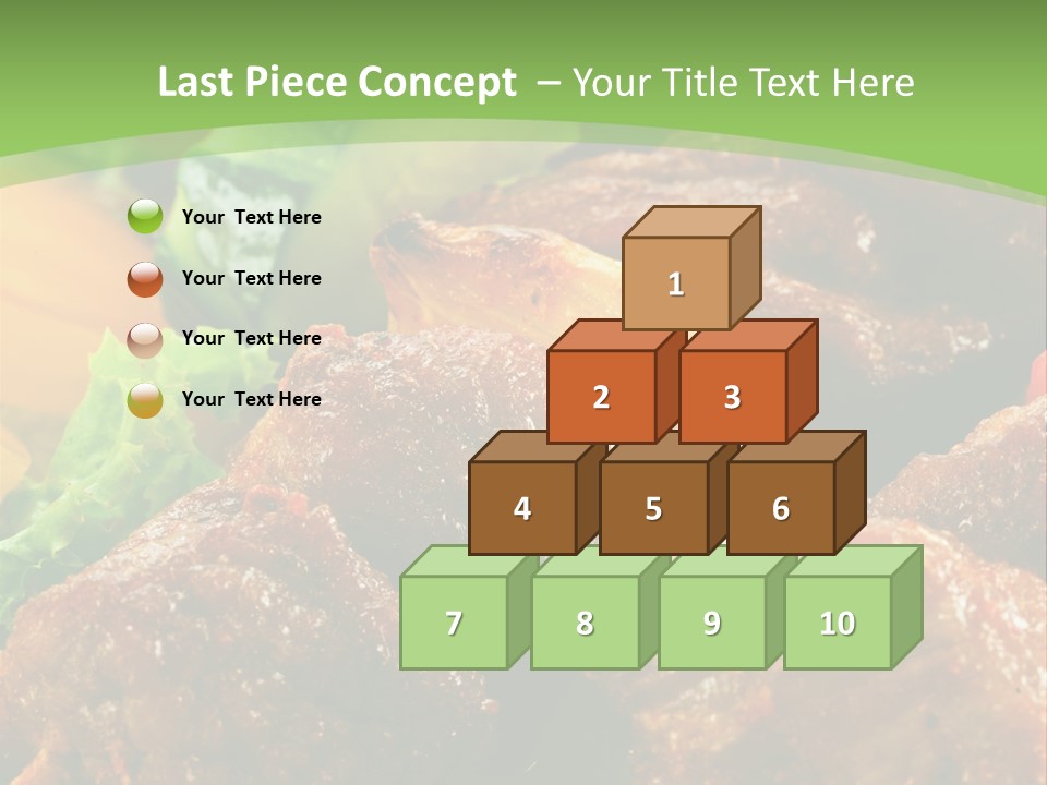 Dinner Chicken Dressing PowerPoint Template