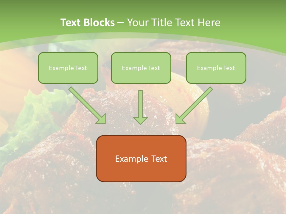 Dinner Chicken Dressing PowerPoint Template