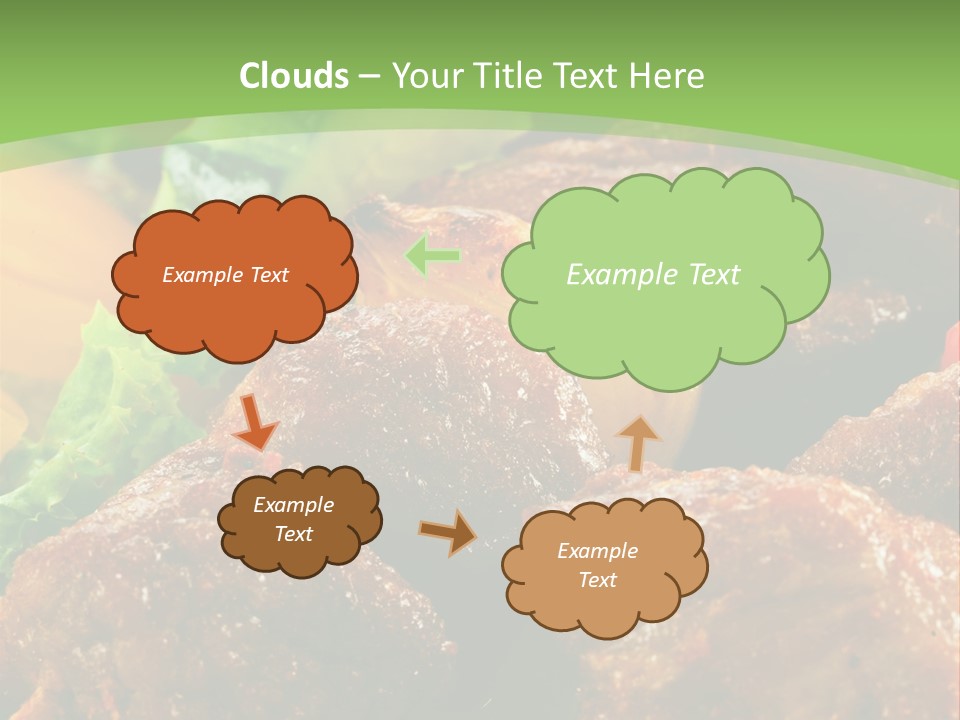 Dinner Chicken Dressing PowerPoint Template