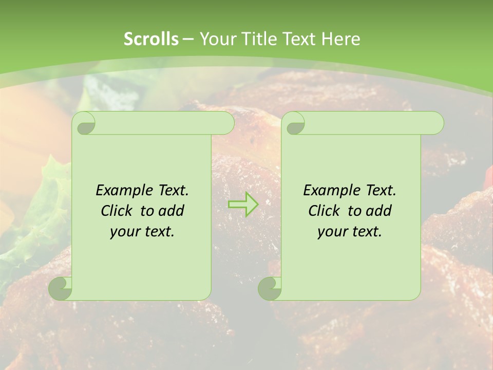 Dinner Chicken Dressing PowerPoint Template