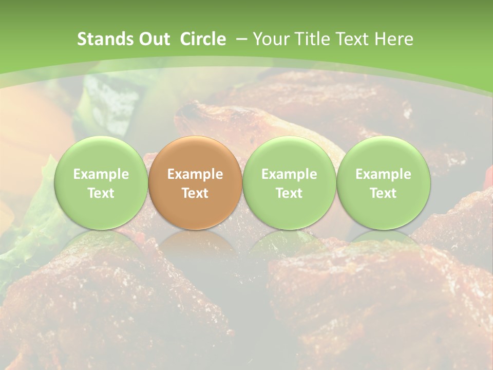 Dinner Chicken Dressing PowerPoint Template