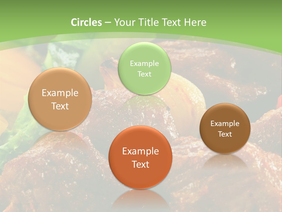 Dinner Chicken Dressing PowerPoint Template