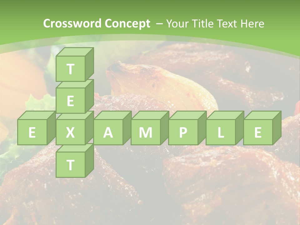 Dinner Chicken Dressing PowerPoint Template