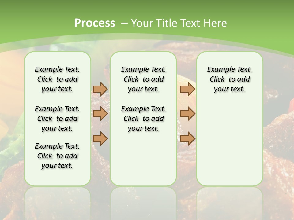 Dinner Chicken Dressing PowerPoint Template