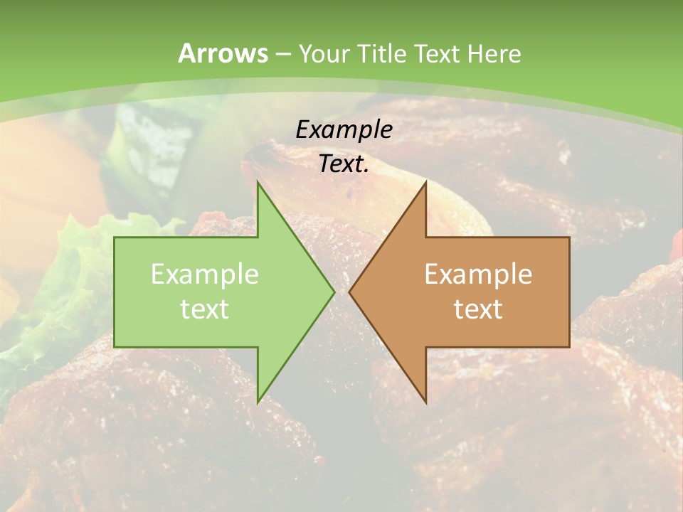 Dinner Chicken Dressing PowerPoint Template