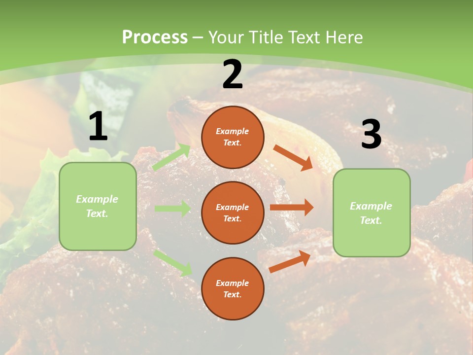 Dinner Chicken Dressing PowerPoint Template