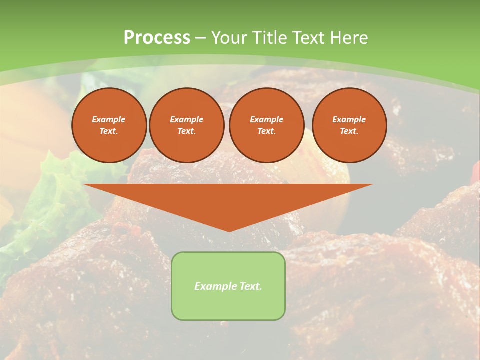 Dinner Chicken Dressing PowerPoint Template