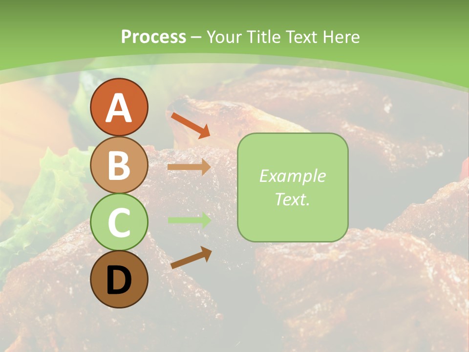 Dinner Chicken Dressing PowerPoint Template