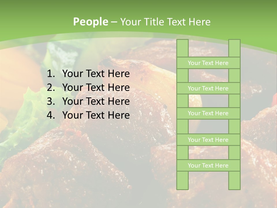 Dinner Chicken Dressing PowerPoint Template