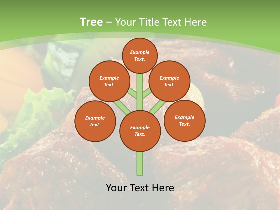 Dinner Chicken Dressing PowerPoint Template