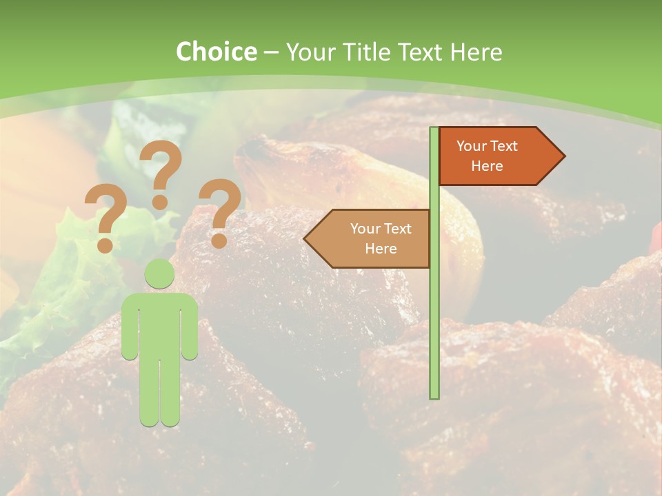 Dinner Chicken Dressing PowerPoint Template