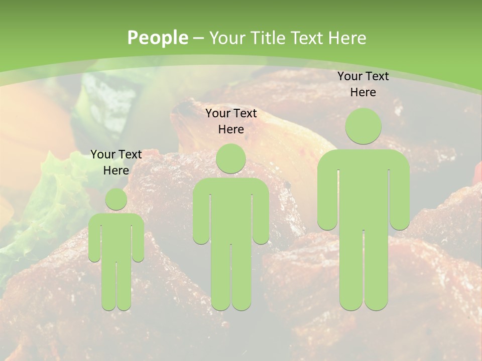 Dinner Chicken Dressing PowerPoint Template