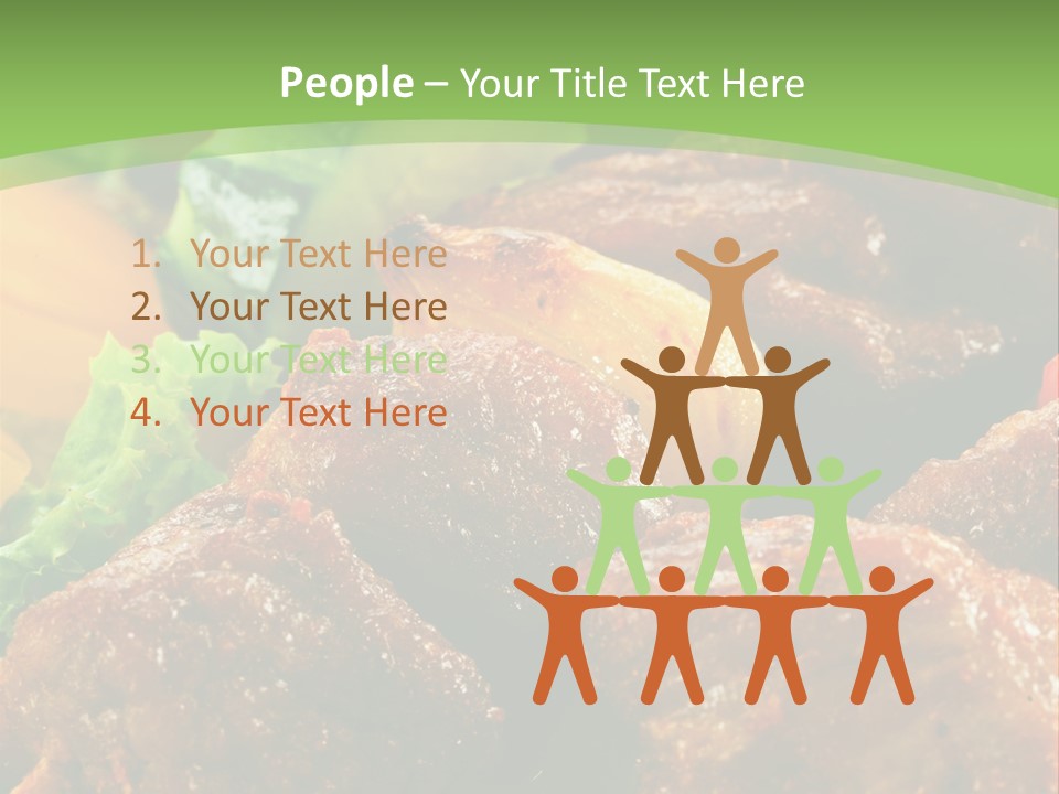 Dinner Chicken Dressing PowerPoint Template