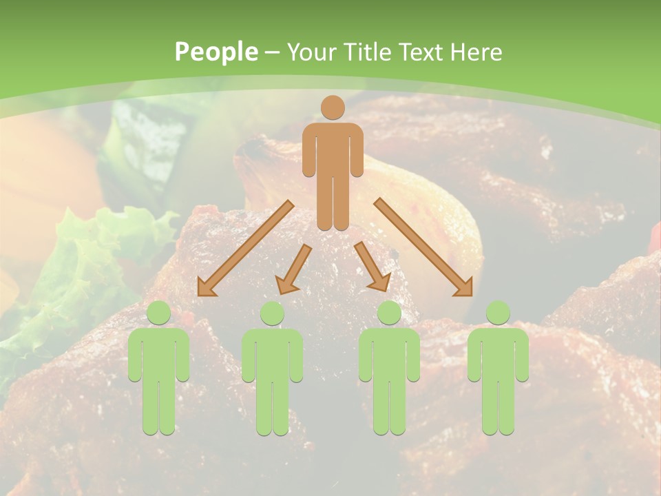 Dinner Chicken Dressing PowerPoint Template