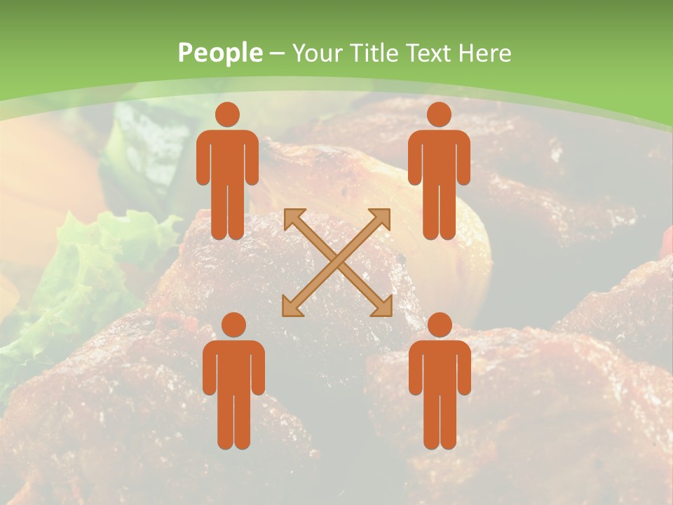 Dinner Chicken Dressing PowerPoint Template