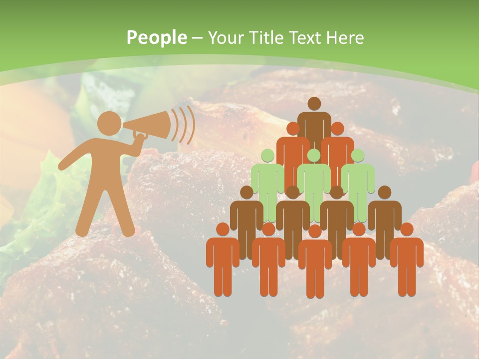 Dinner Chicken Dressing PowerPoint Template