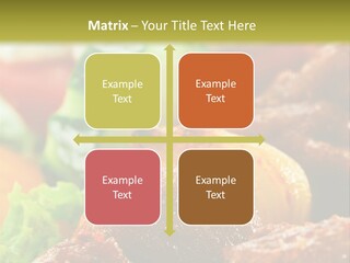 Fast Grilled Dish PowerPoint Template