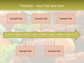 Fast Grilled Dish PowerPoint Template