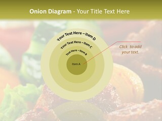 Fast Grilled Dish PowerPoint Template