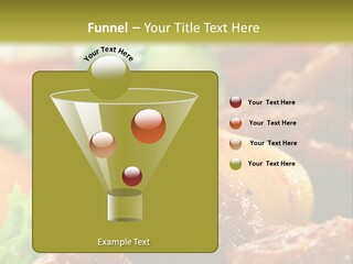 Fast Grilled Dish PowerPoint Template