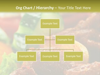 Fast Grilled Dish PowerPoint Template