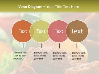 Fast Grilled Dish PowerPoint Template