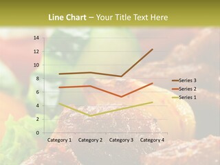 Fast Grilled Dish PowerPoint Template