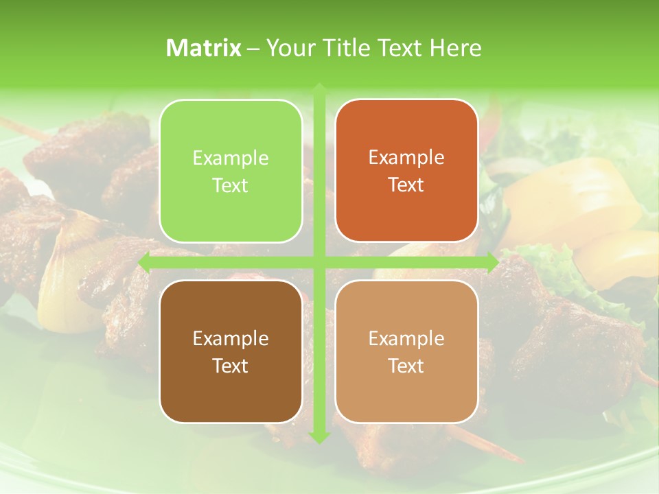 Barbecue Background Grilled PowerPoint Template