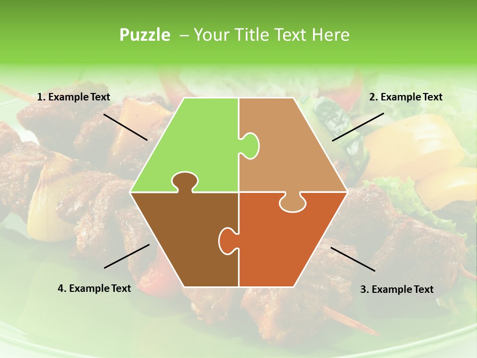 Barbecue Background Grilled PowerPoint Template