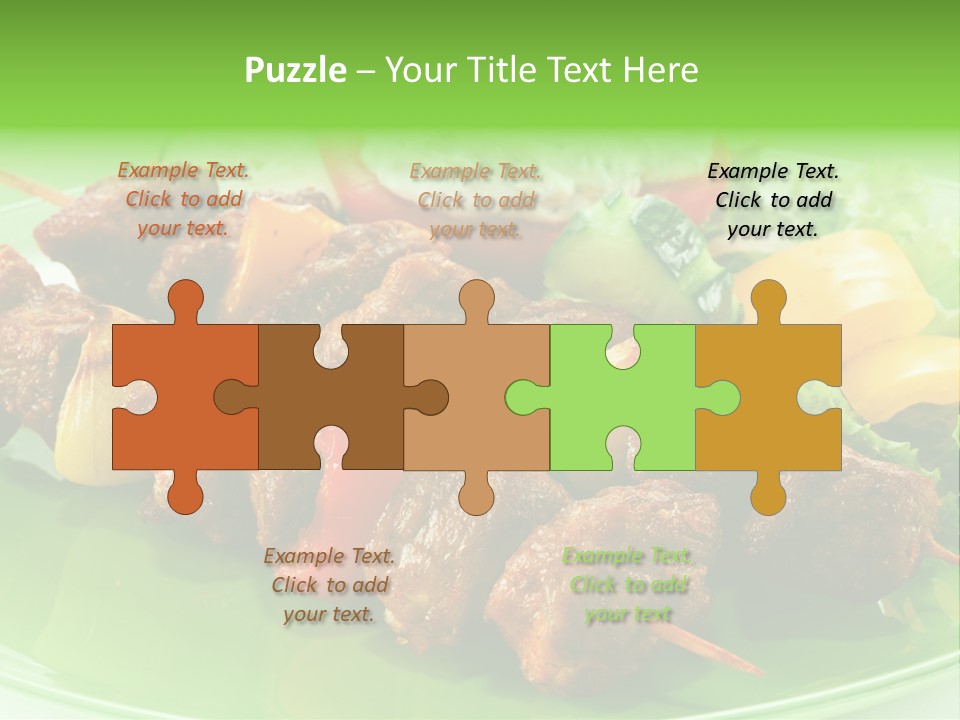 Barbecue Background Grilled PowerPoint Template