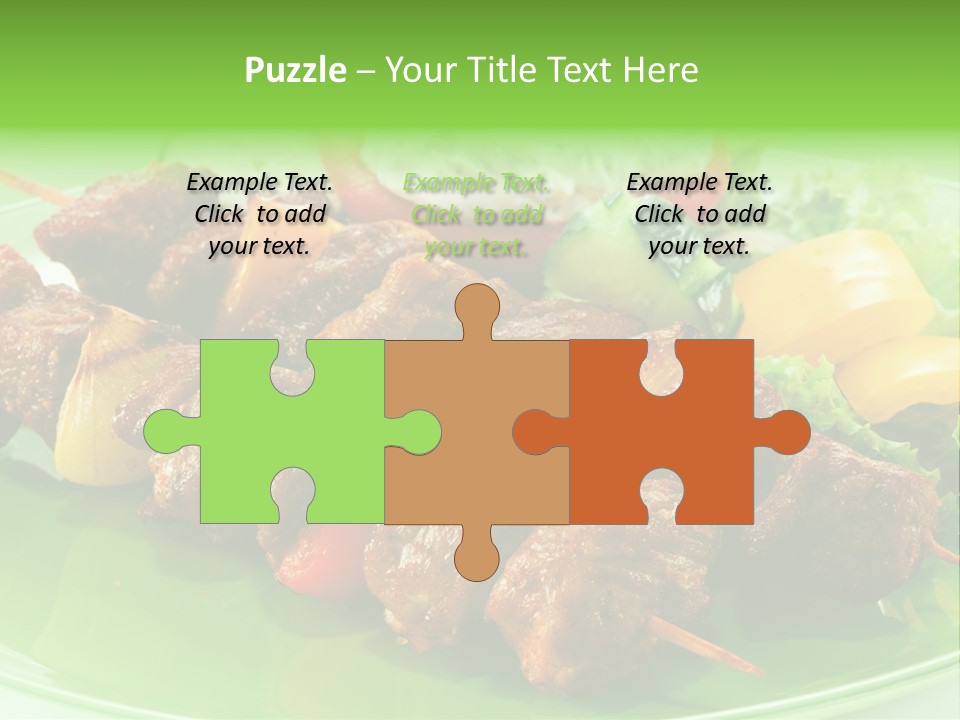 Barbecue Background Grilled PowerPoint Template