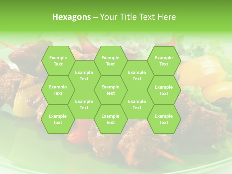 Barbecue Background Grilled PowerPoint Template