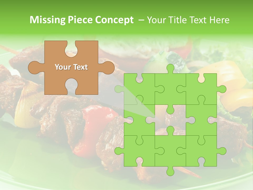 Barbecue Background Grilled PowerPoint Template