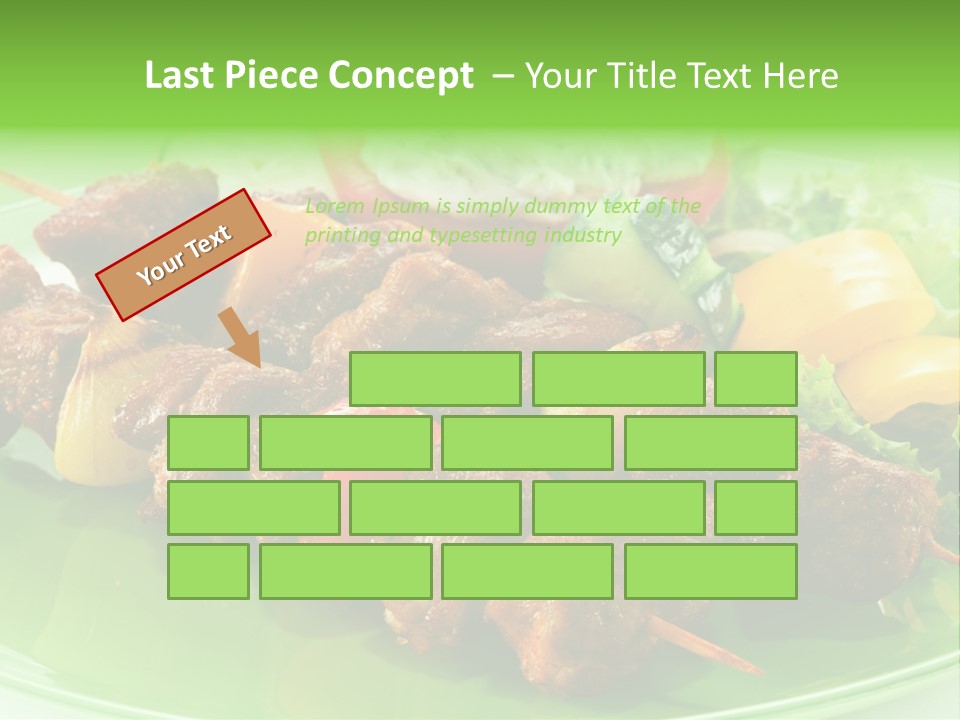Barbecue Background Grilled PowerPoint Template