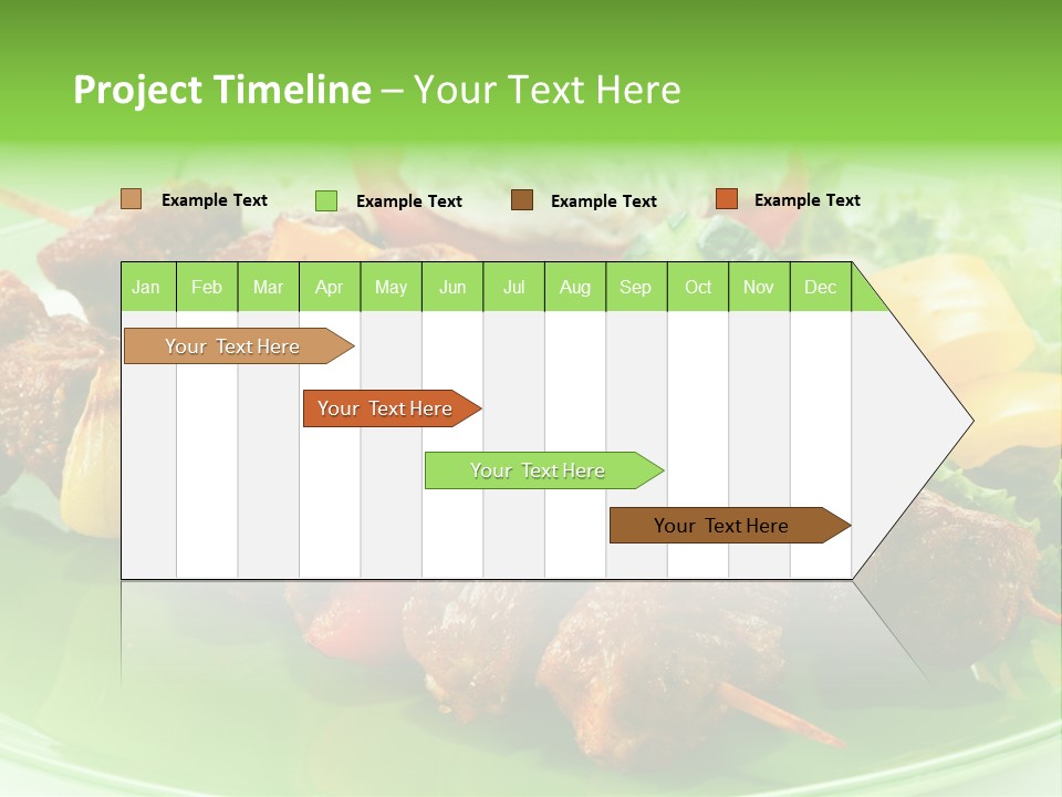 Barbecue Background Grilled PowerPoint Template