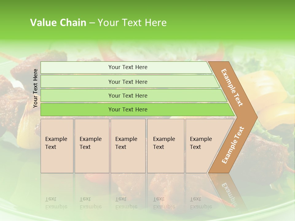 Barbecue Background Grilled PowerPoint Template