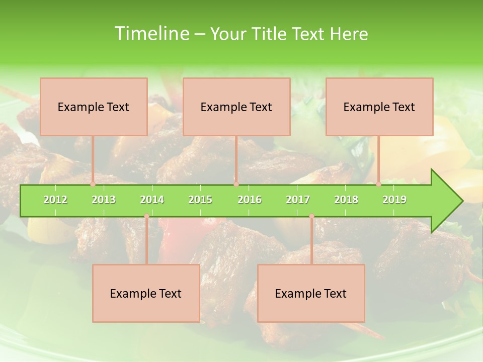 Barbecue Background Grilled PowerPoint Template