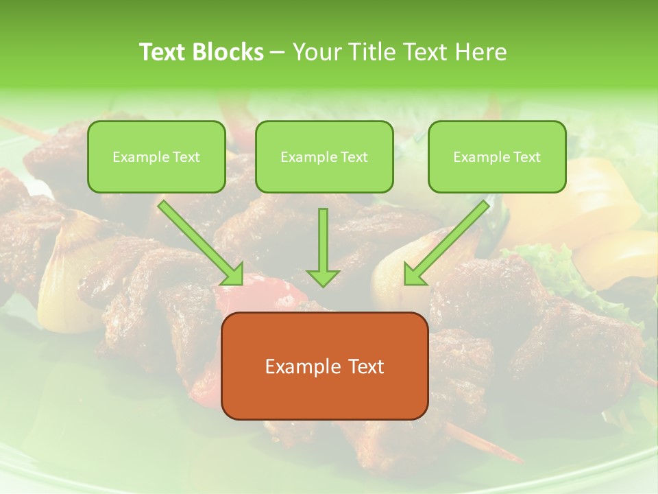 Barbecue Background Grilled PowerPoint Template