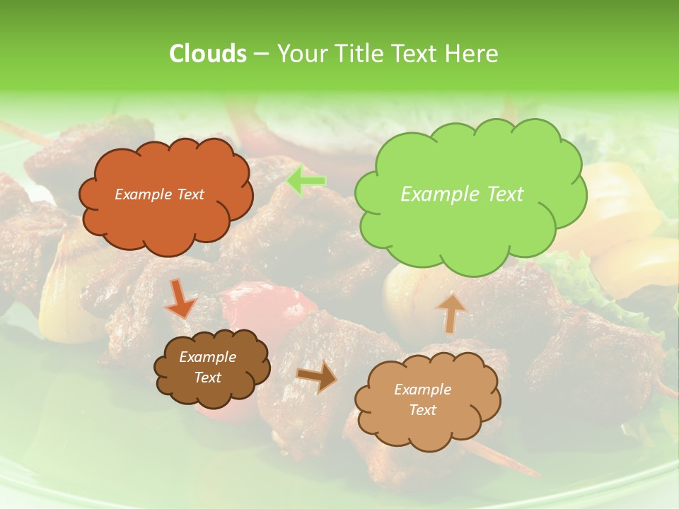 Barbecue Background Grilled PowerPoint Template