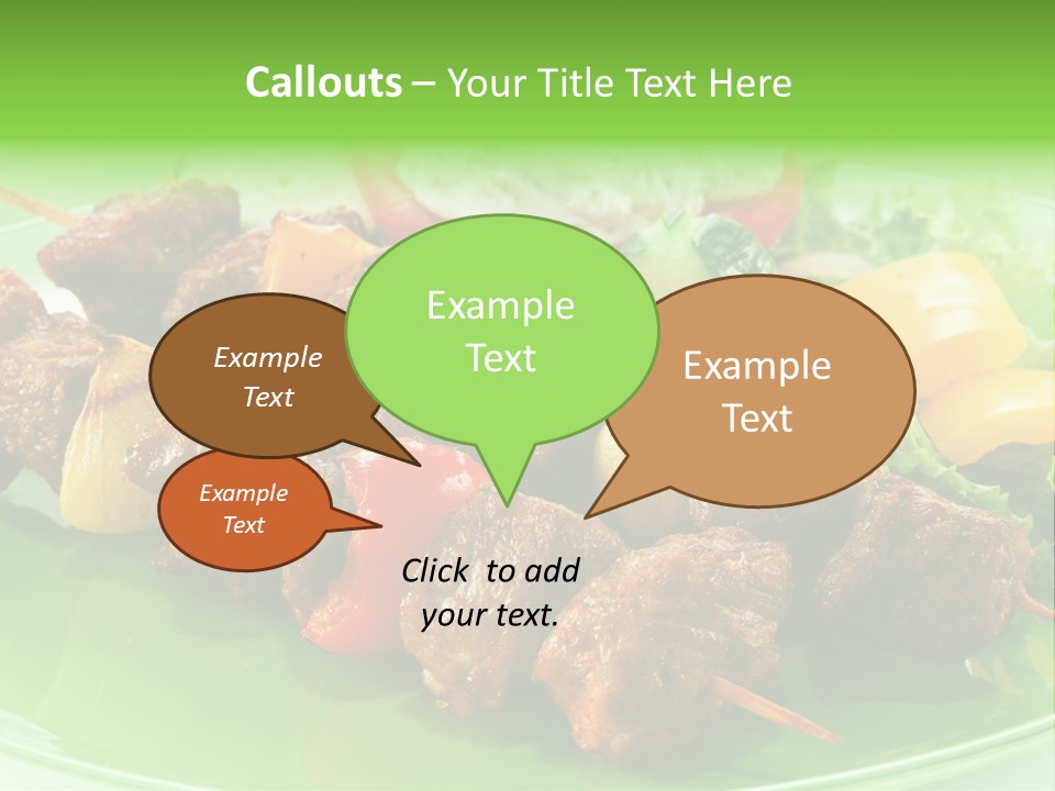 Barbecue Background Grilled PowerPoint Template
