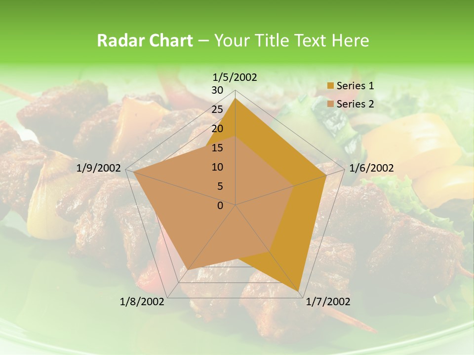 Barbecue Background Grilled PowerPoint Template