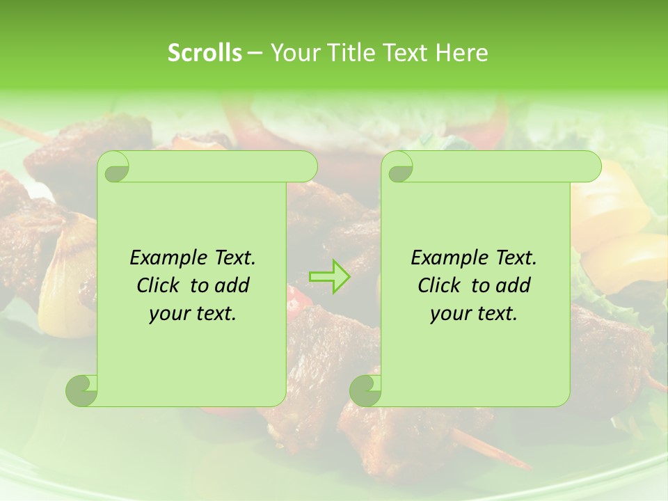 Barbecue Background Grilled PowerPoint Template
