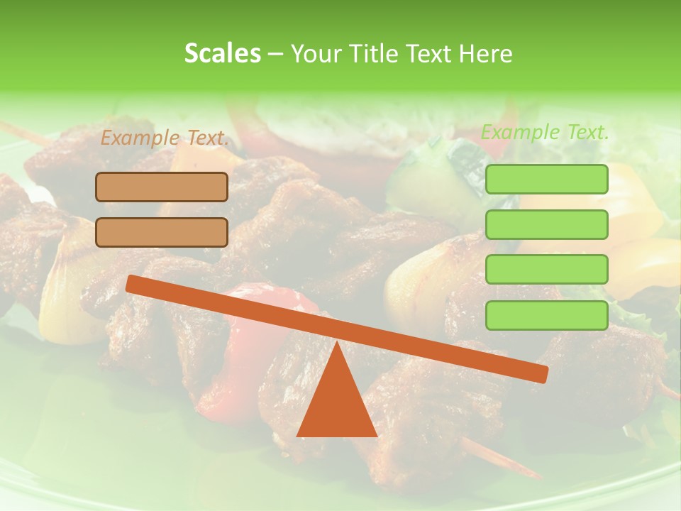 Barbecue Background Grilled PowerPoint Template