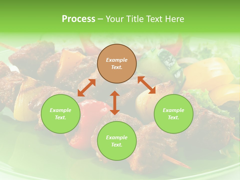 Barbecue Background Grilled PowerPoint Template