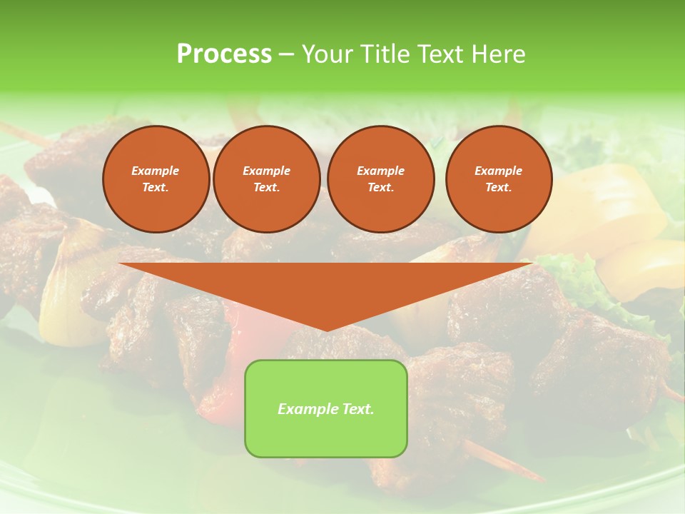 Barbecue Background Grilled PowerPoint Template