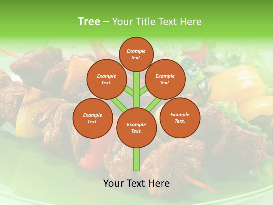 Barbecue Background Grilled PowerPoint Template