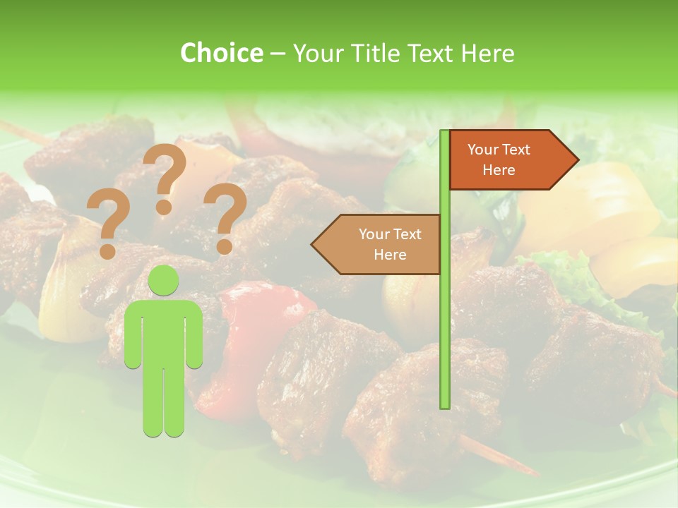 Barbecue Background Grilled PowerPoint Template