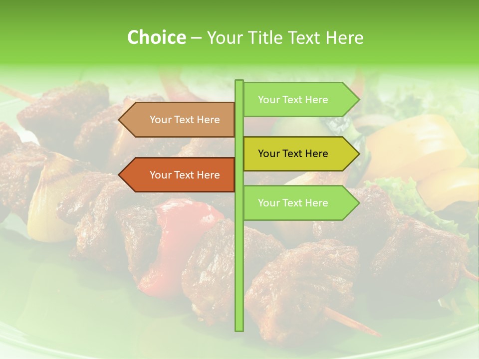 Barbecue Background Grilled PowerPoint Template