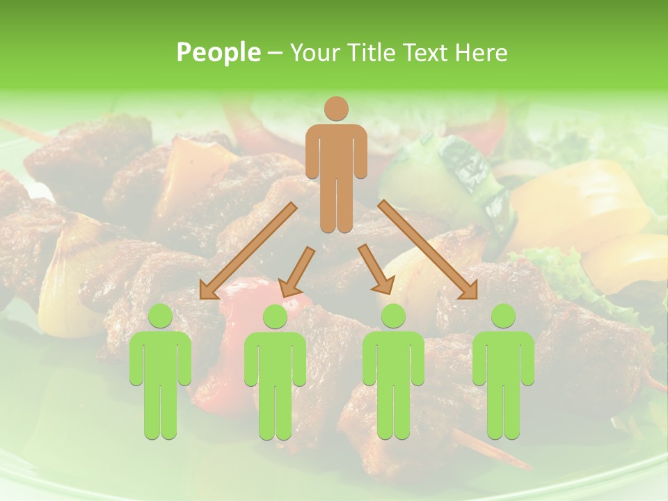 Barbecue Background Grilled PowerPoint Template