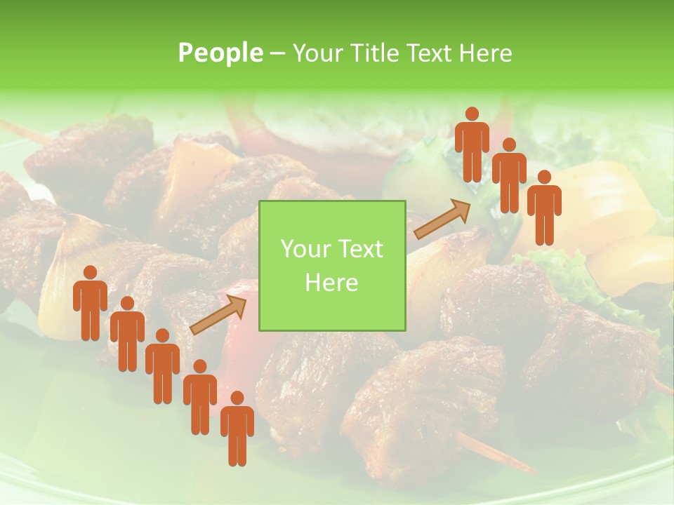 Barbecue Background Grilled PowerPoint Template